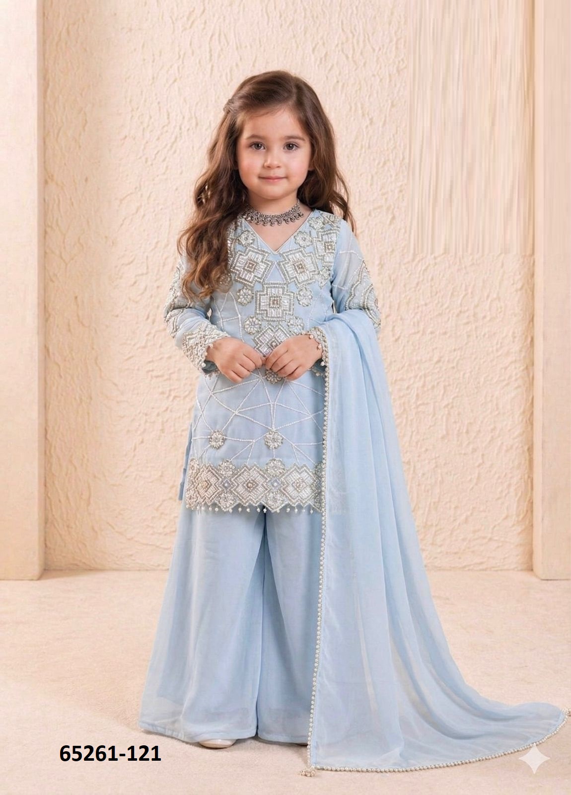 Pretty girls Plazzo suits