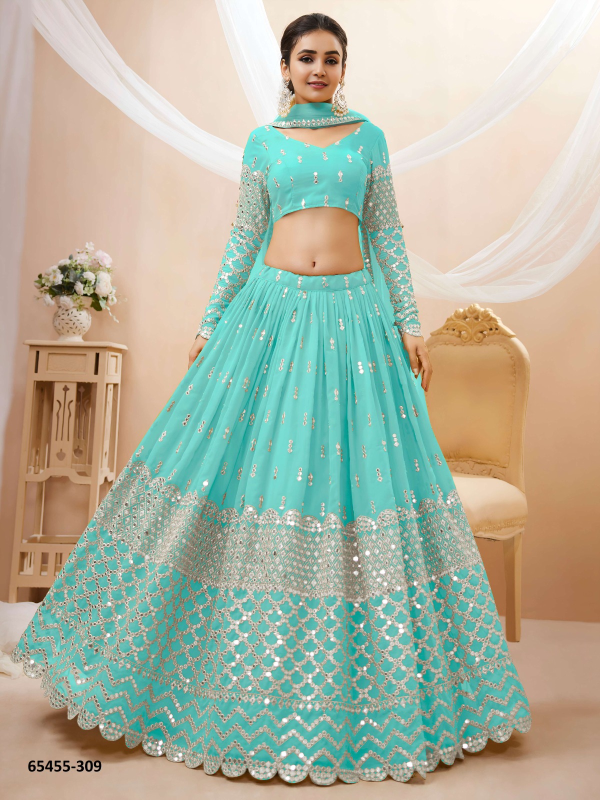 Aqua blue
