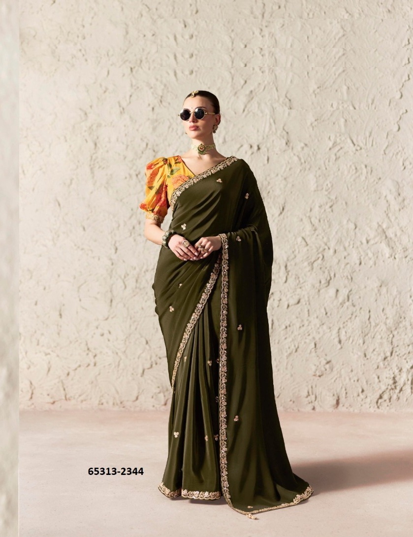 Gorgeous sari with blouse