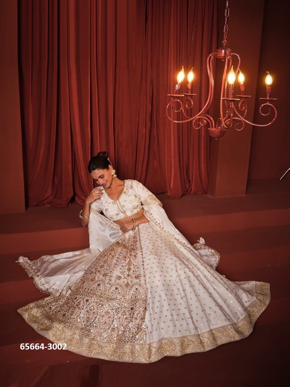 Ravashing Lahenga Choli In Off white
