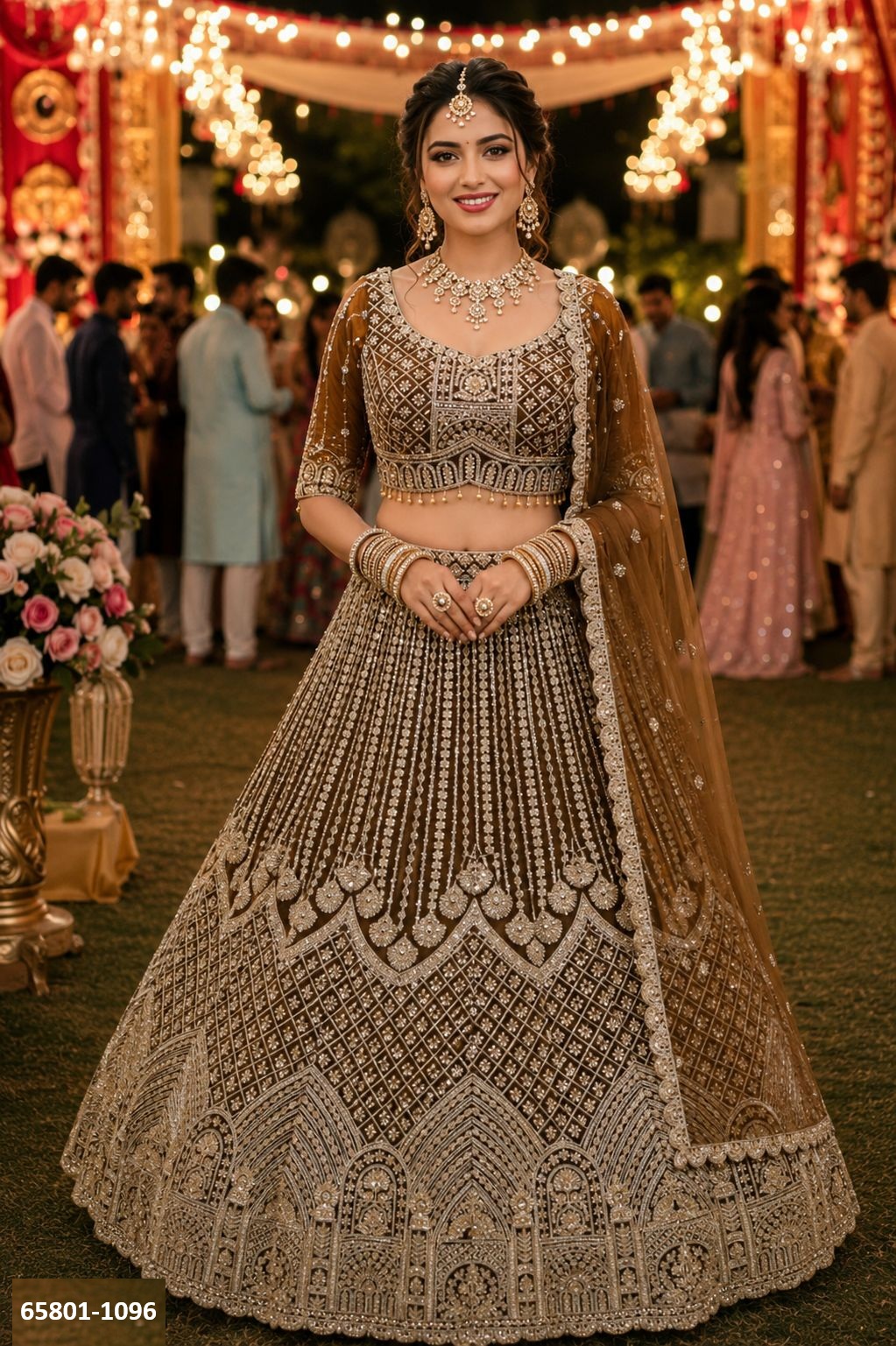Magnifecent Reception Lahenga Choli