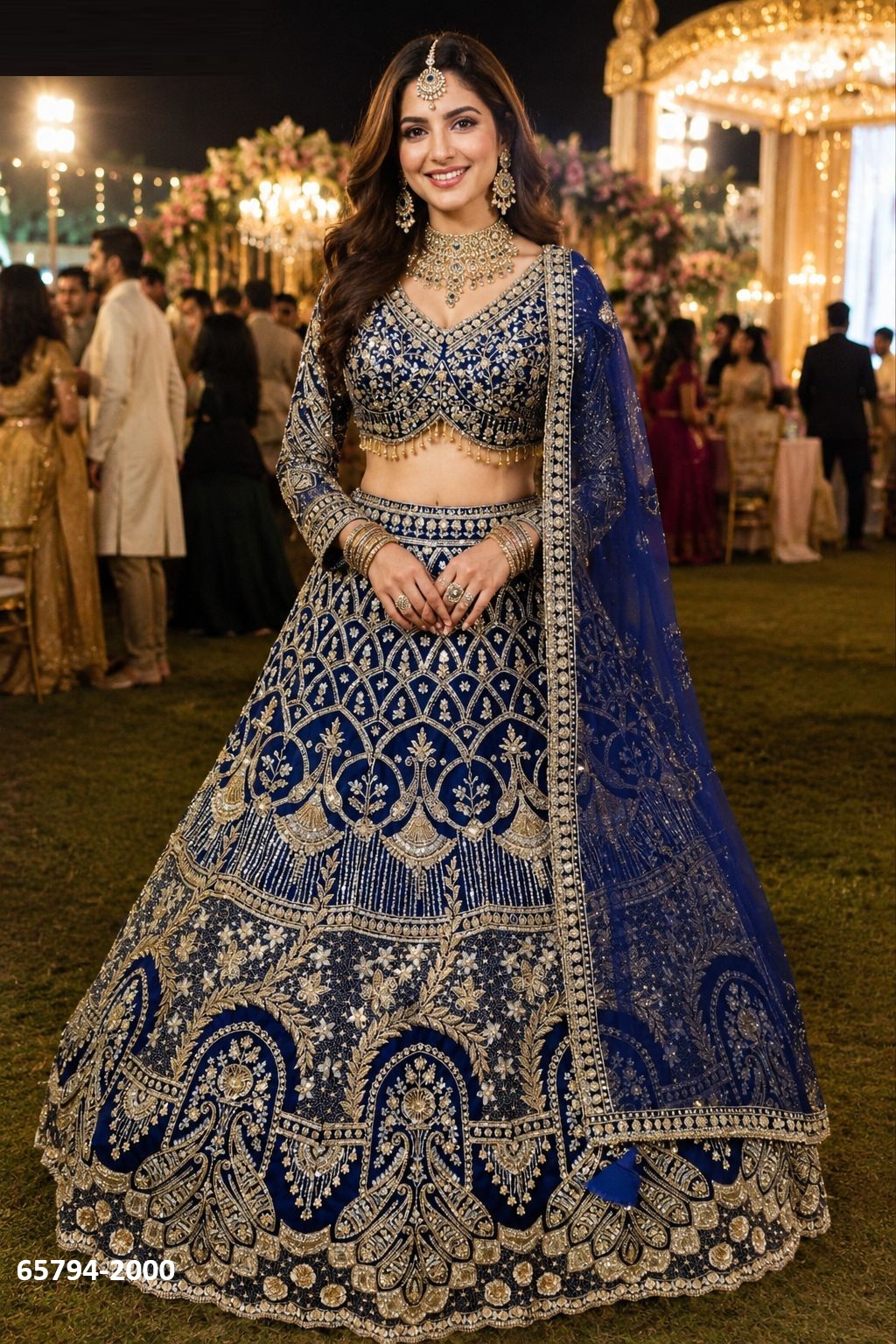 Beautiful Reception Lahenga Choli
