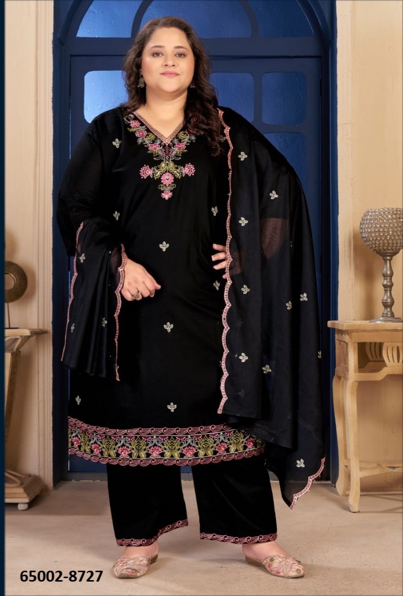 Stunning Black cotton Salwar Kamiz