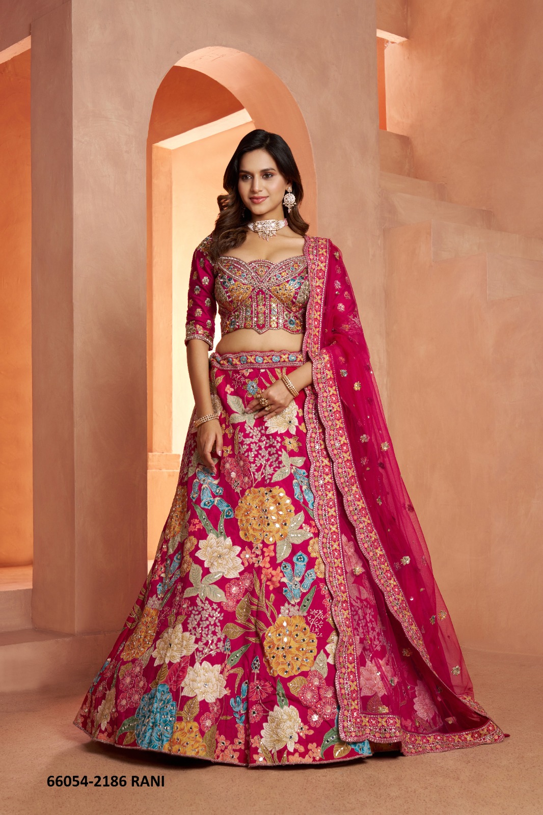 Gorgeous Pink Lahenga Choli
