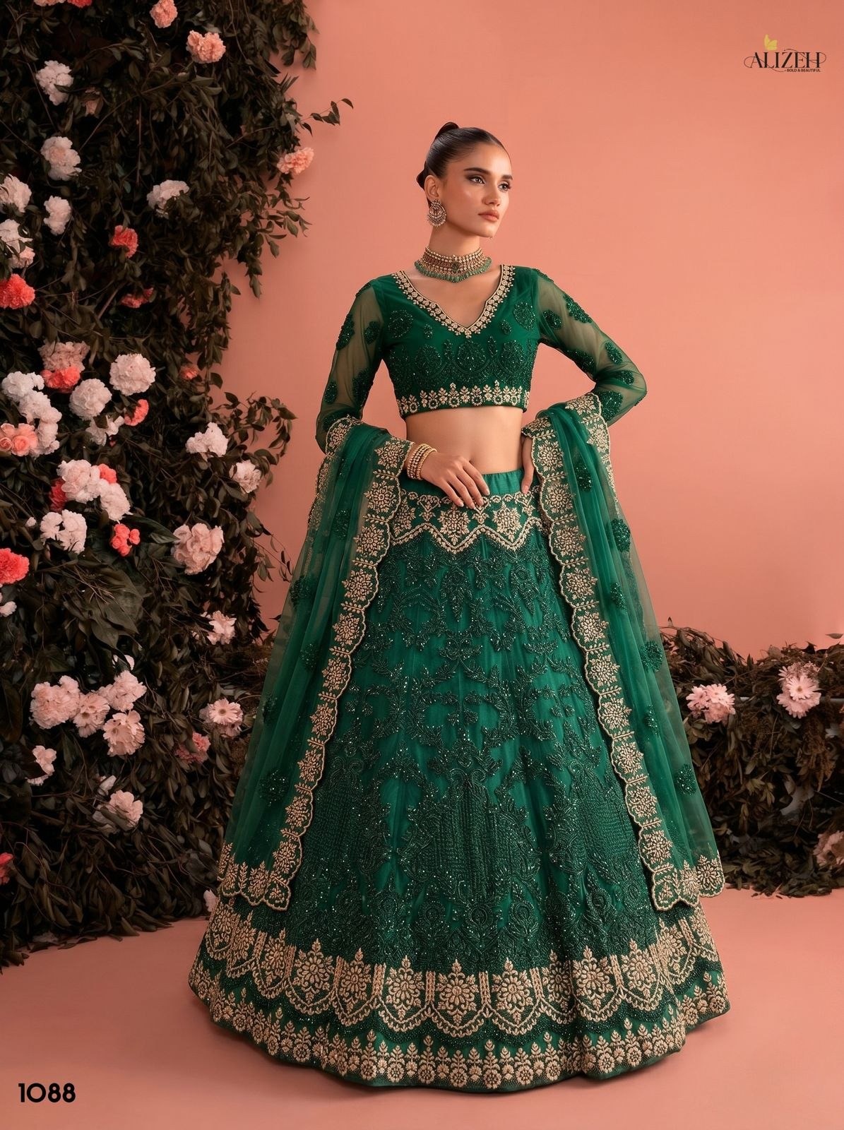 Gorgeous Banglori  Silk and net Lahenga Choli